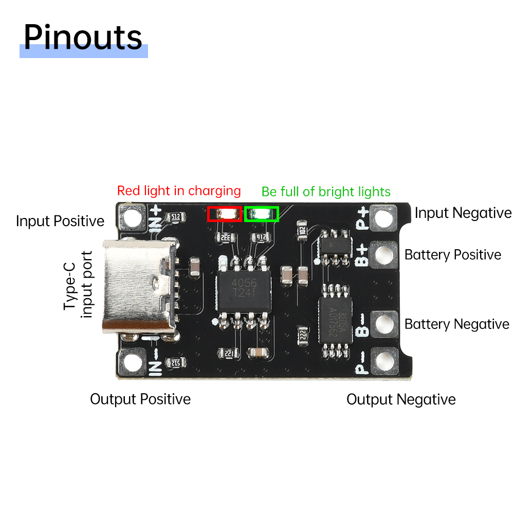 Li Ion Charger Module - 5 قطع وحدة شحن بطارية ليثيوم