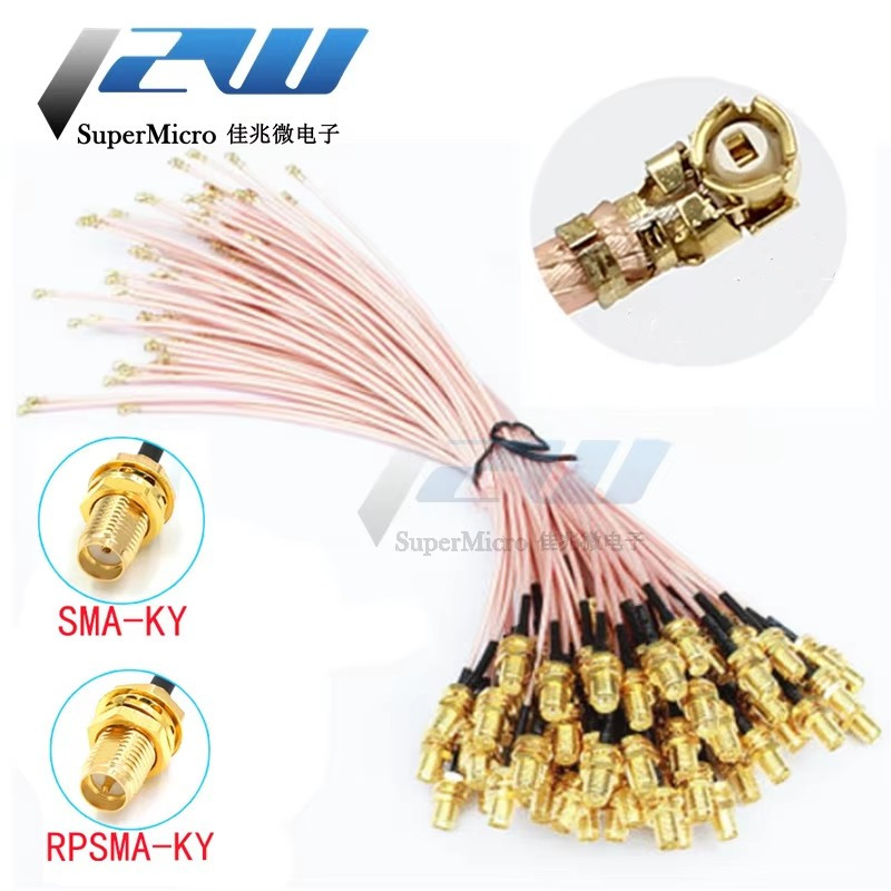 Ipex Connector - RF U.FL/IPX IPX1 UFL إلى RP-SMA-KY،