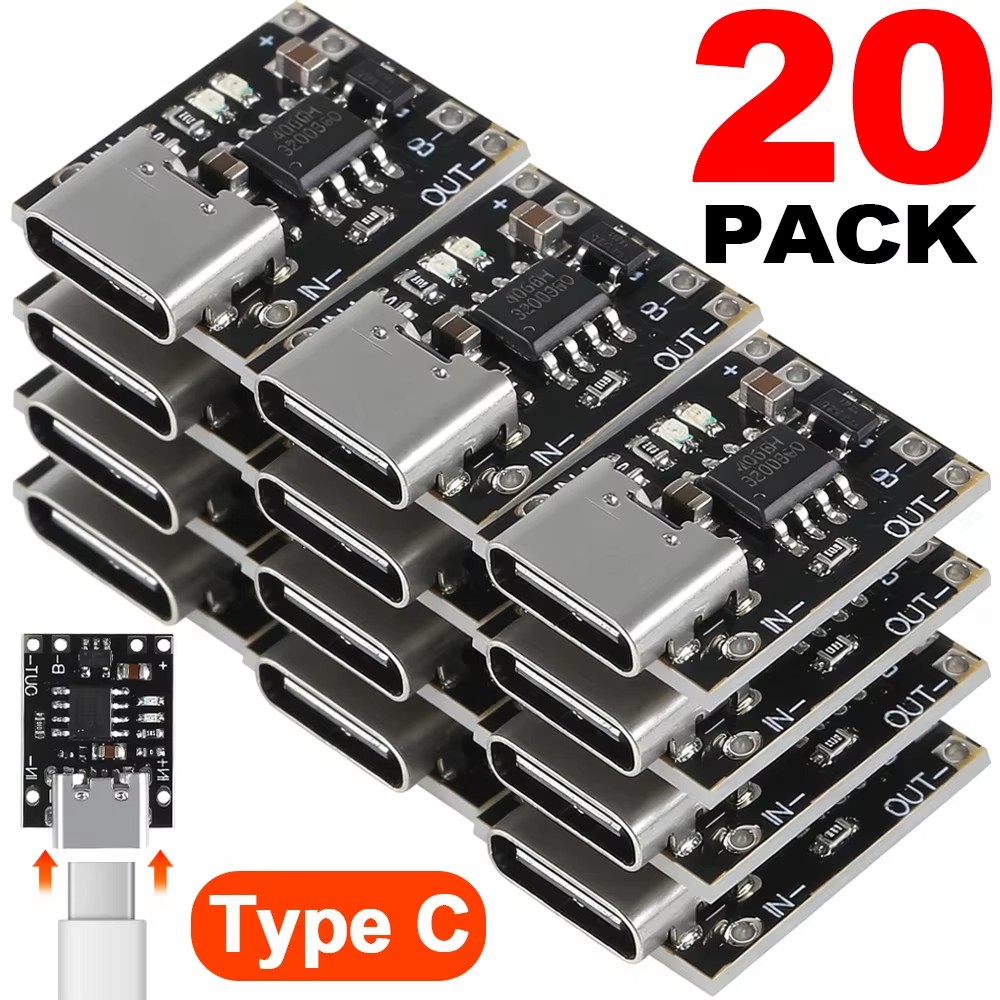 Li Ion Charger Module - لوحة شحن وتفريغ بطارية ليثيوم TP4056