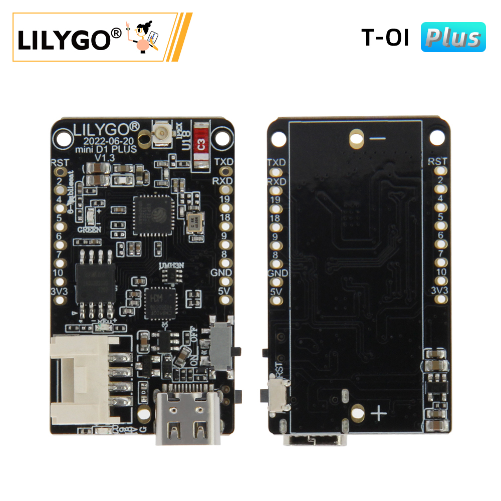Esp32 Battery Holder Lipo - LILYGO® TTGO T-OI Plus ESP32-C3 زائد