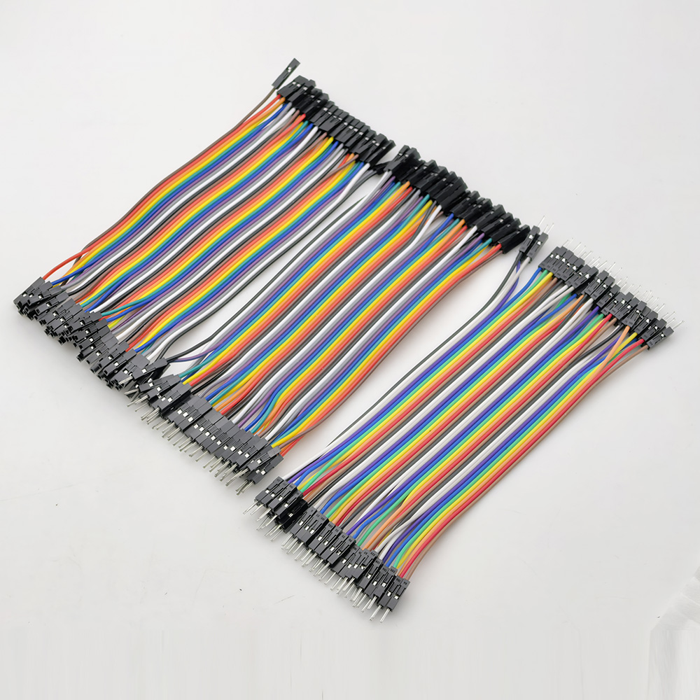 Jumper Wire Kit - اللوح سلك توصيل معزز 40Pin ذكر