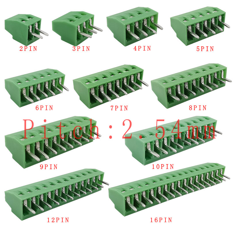 Screw Terminal Block - 2.54 مللي متر/0.1 