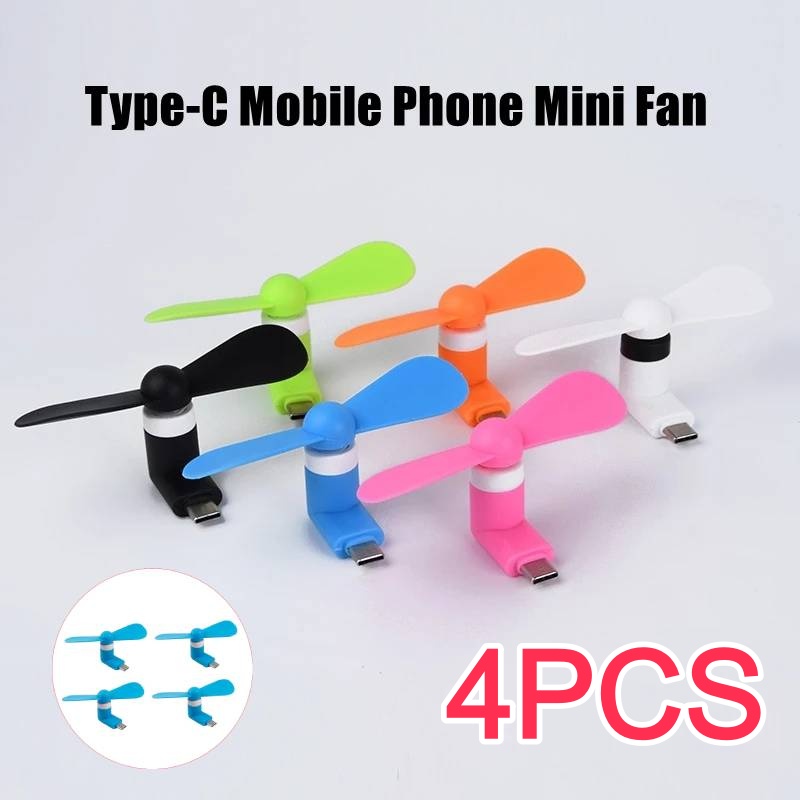 4/2/1 قطعة مروحة صغيرة محمولة  - مراجعة Micro Usb Cable وسعره