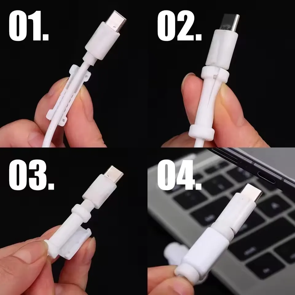 غطاء سيليكون ناعم لحماية الكاب - مراجعة Micro Usb Cable وسعره