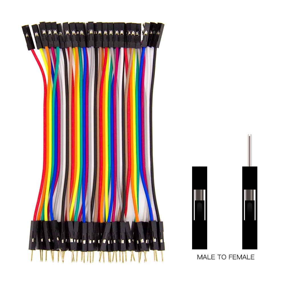 دوبونت خط 10 سنتيمتر/20 سنتيمت - مراجعة Jumper Wire Kit وسعره