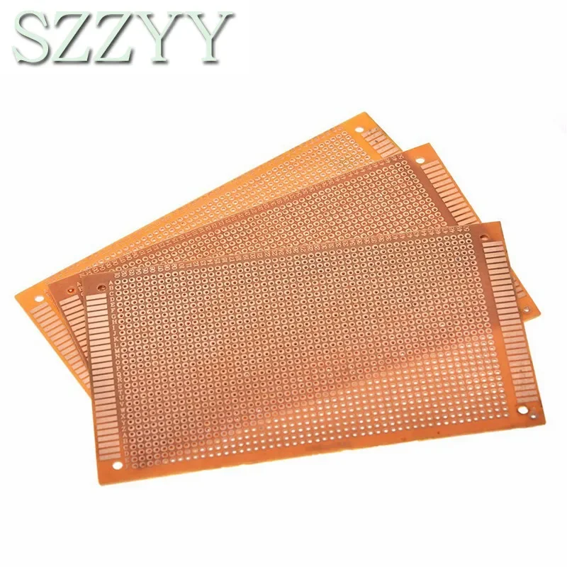 قطعتان من لوحة الدوائر المطبوع - مراجعة Pcb Prototyping Board وسعره