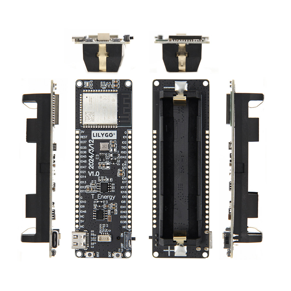 LILYGO T Energy S3 ESP32 S3 لو - مراجعة Esp32 Battery Holder Lipo وسعره