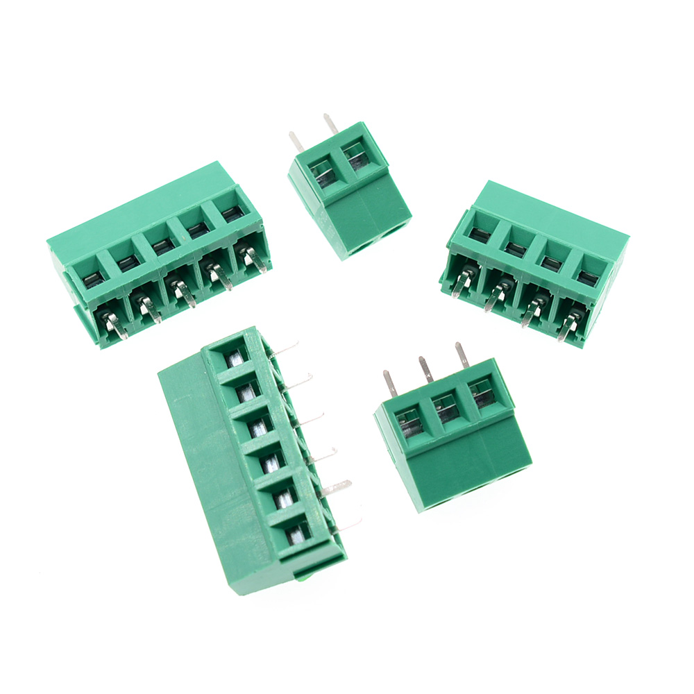 10/50 قطعة KF128-5.0mm KF128 5 - مراجعة Screw Terminal Block وسعره