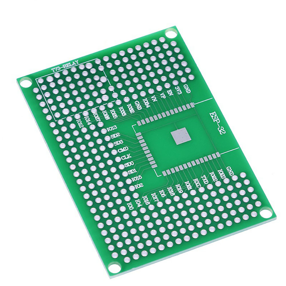 2-100 قطعة لوحة تجارب مزدوجة ا - مراجعة Pcb Prototyping Board وسعره