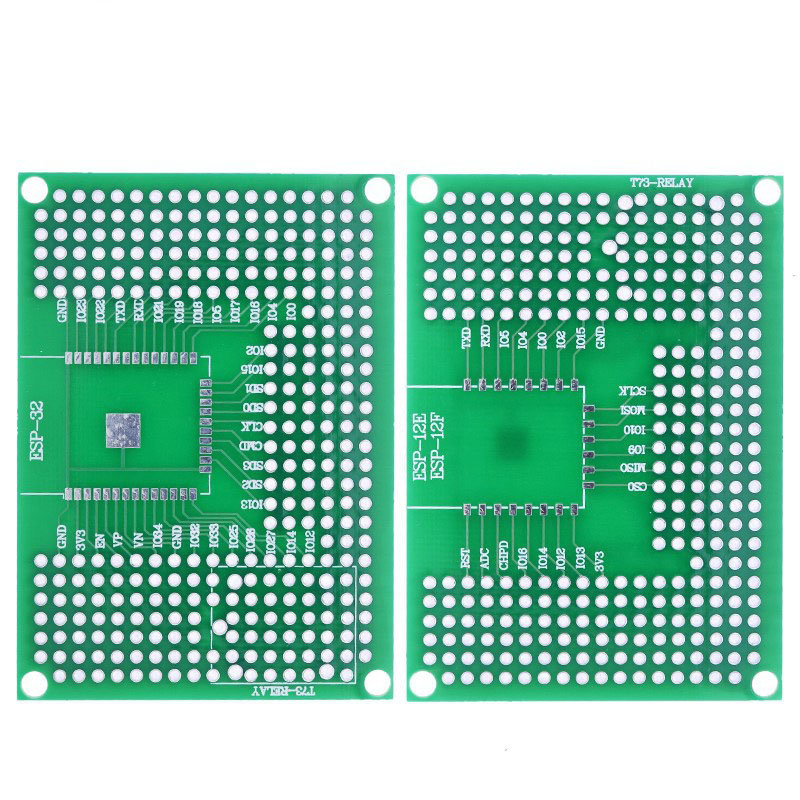 2-100 قطعة لوحة تجارب مزدوجة ا - مراجعة Pcb Prototyping Board وسعره