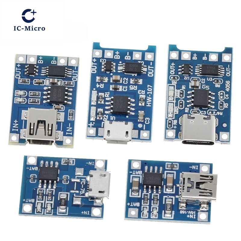 1/5 قطعة 5 فولت 1A مايكرو/Type - مراجعة Tp4056 Module وسعره
