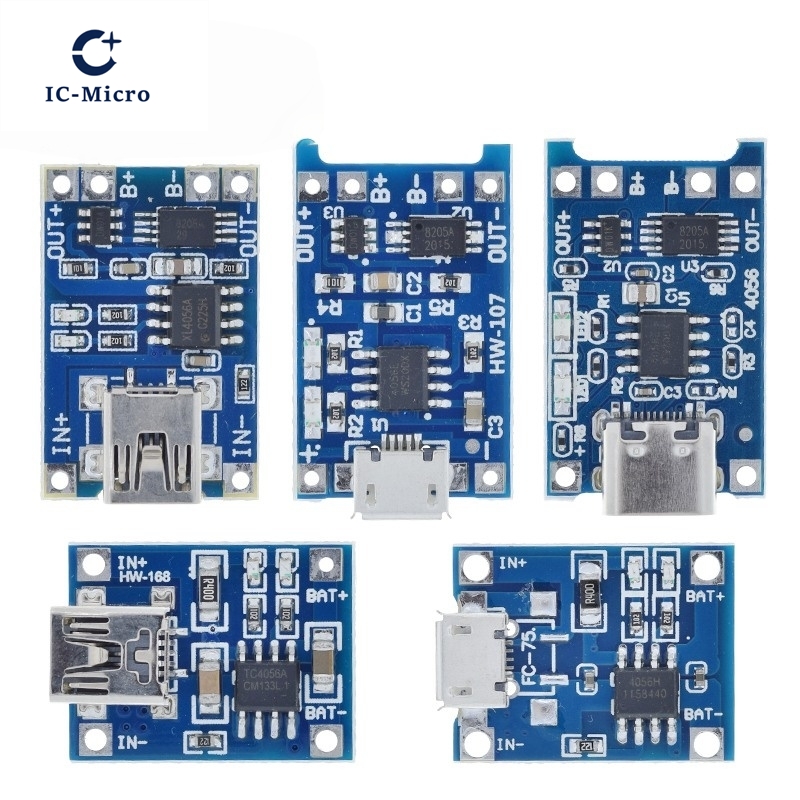 1/5 قطعة 5 فولت 1A مايكرو/Type - مراجعة Tp4056 Module وسعره