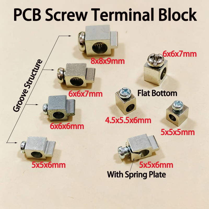 10/20 قطعة من محولات PCB النحا - مراجعة Screw Terminal Block وسعره