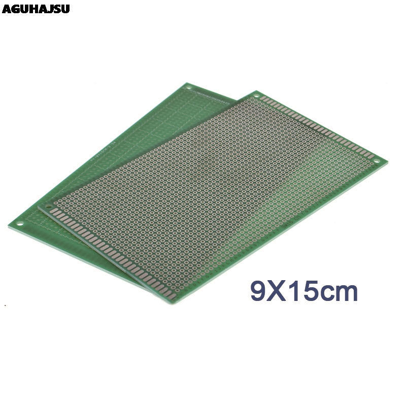 1 قطعة 9x15 سنتيمتر النموذج PC - مراجعة Pcb Prototyping Board وسعره