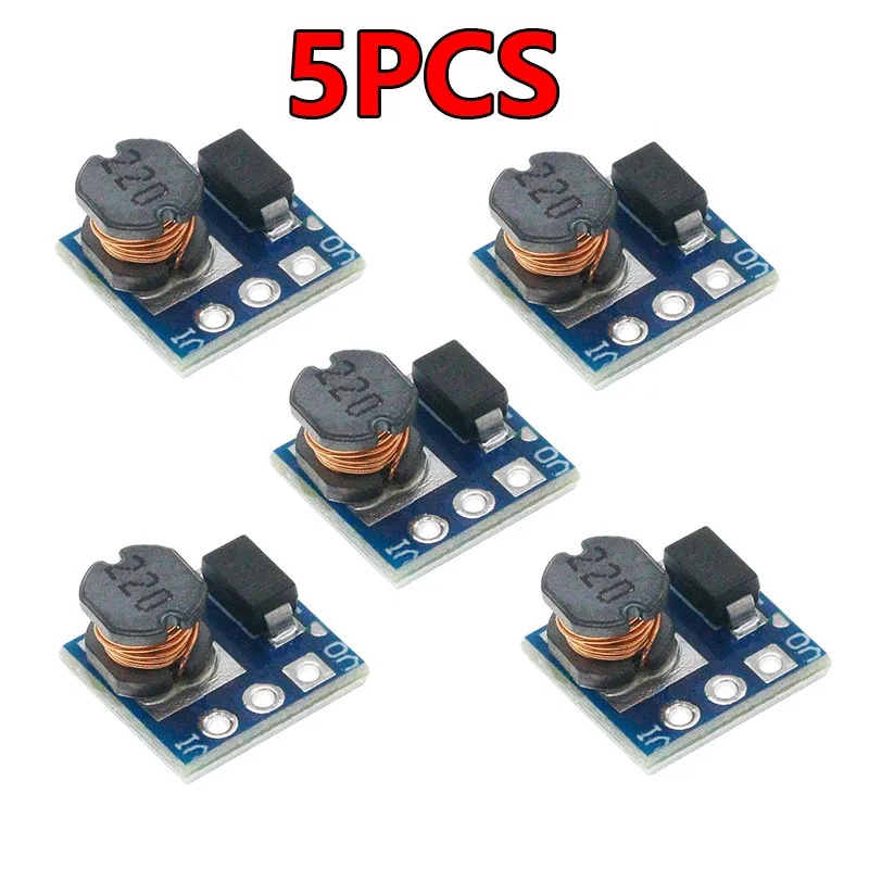 5 قطع من محول رفع الجهد الكهرب - مراجعة Dc Dc Converter وسعره