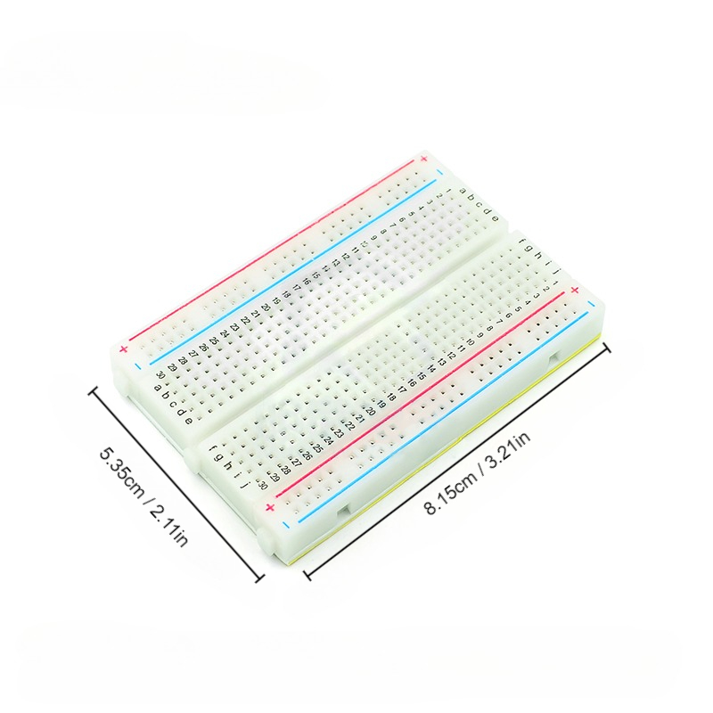 طقم لوح تجارب 400 نقطة مع كابل - مراجعة Breadboard 400 Point وسعره