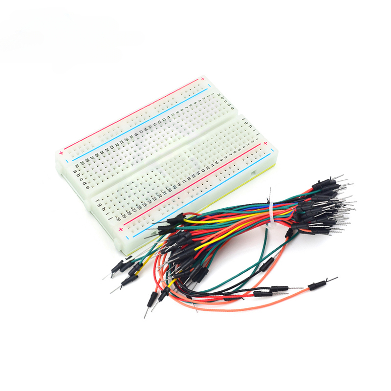 طقم لوح تجارب 400 نقطة مع كابل - مراجعة Breadboard 400 Point وسعره
