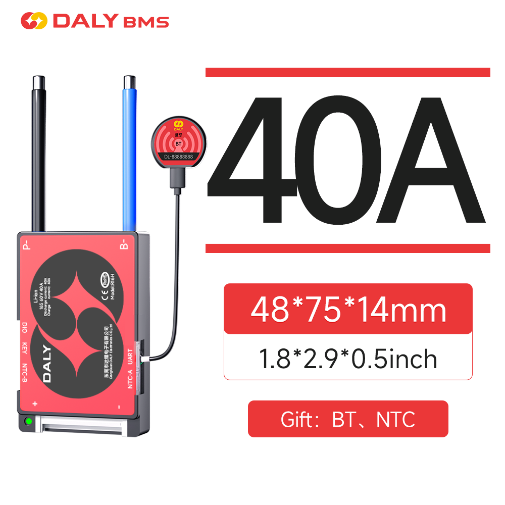 DALY Smart BMS 16S 60V 40A Li- - مراجعة Proto Board وسعره