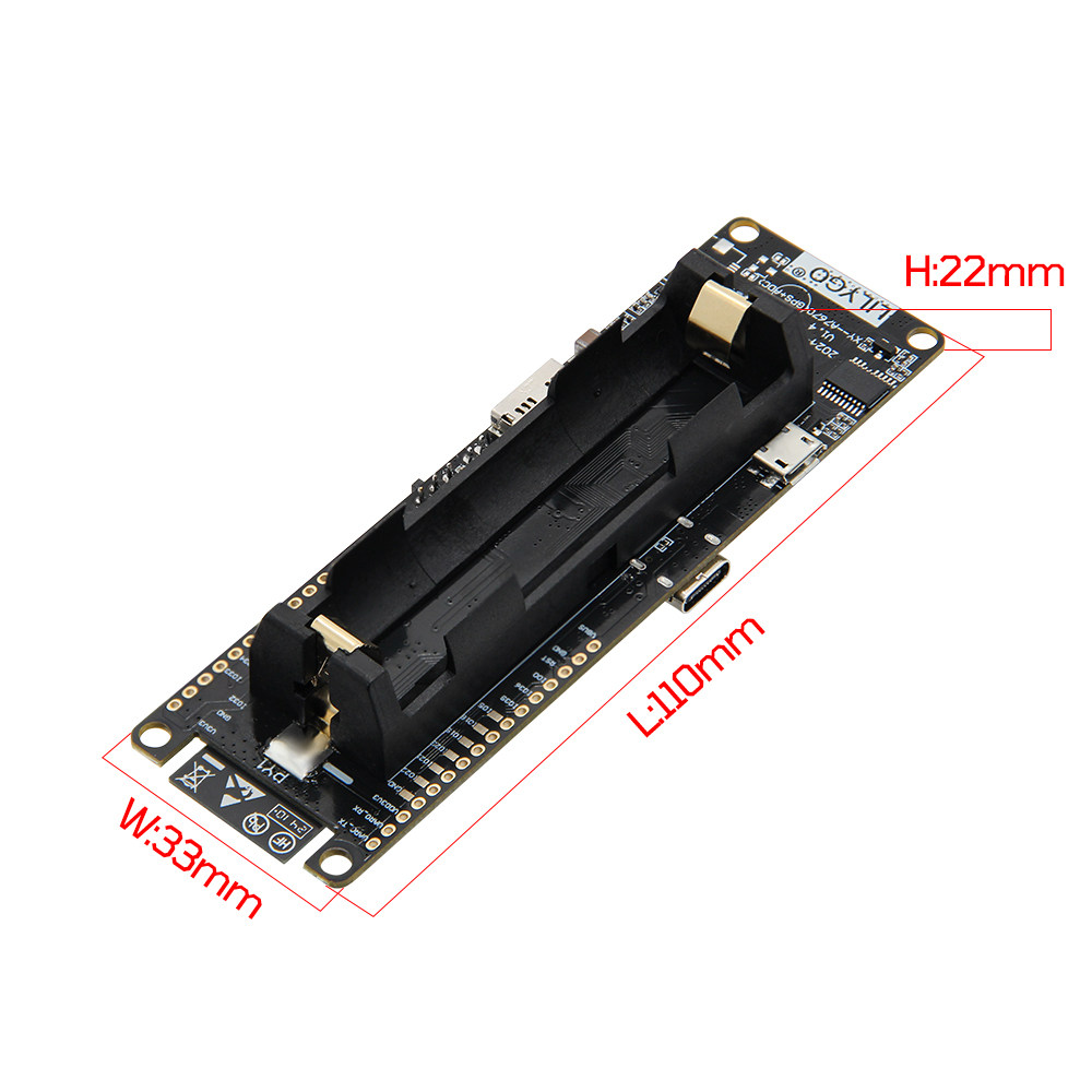 وحدة LILYGO T-A7670E ESP32، تد - مراجعة Esp32 Battery Holder Lipo وسعره