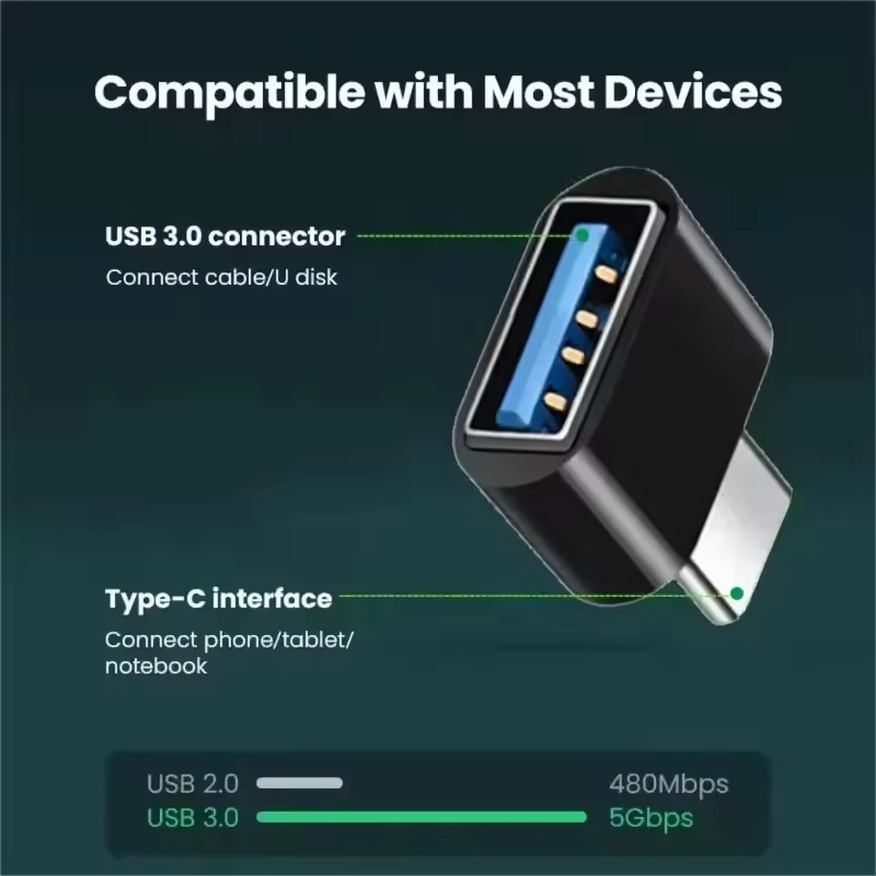 محول صغير من النوع C إلى USB 3 - مراجعة Usb C Cable وسعره