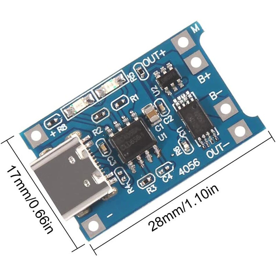 20 قطعة TP4056 1A 5 فولت بطاري - مراجعة Tp4056 Module وسعره