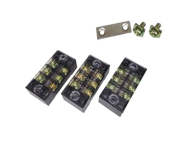 10 قطع من كتل التوصيل النحاسية - مراجعة Screw Terminal Block وسعره