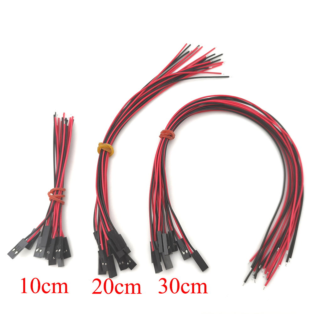 10/20 قطعة 2Pin أنثى سلك توصيل - مراجعة Jumper Wire Kit وسعره